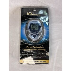 Omron HJ-112 Digital Go Smart Pocket Pedometer w/2D Smart Sensor NEW battery